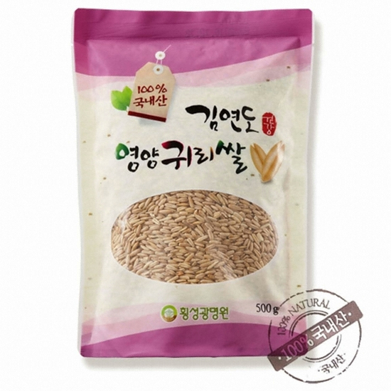 횡성광명원  김연도 웰빙 귀리 500g