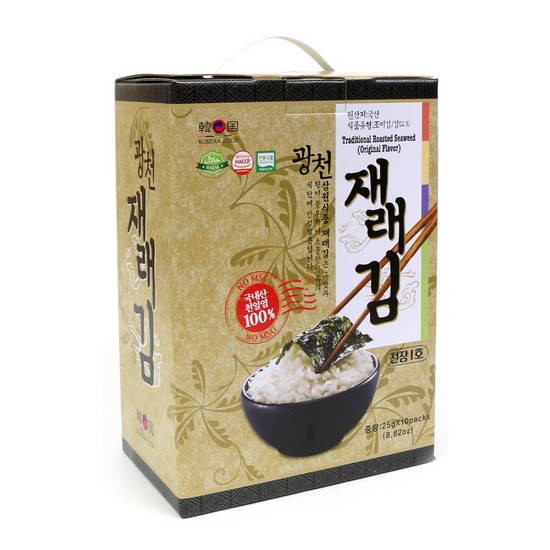 광천삼원식품 HACCP인증 광천김 선물용 전장김 25g 10봉 - 에누리 가격비교
