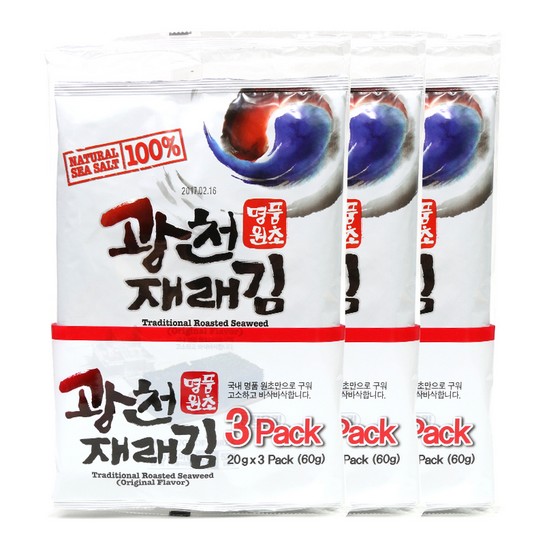 광천삼원식품 광천 삼원 재래김 20g [9개] - 에누리 가격비교