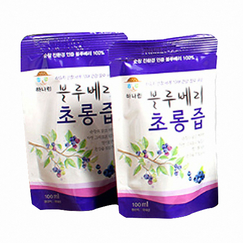 힐링팜영농조합법인 블루베리즙 100ml 30포 - 에누리 가격비교