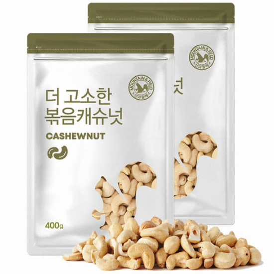 산과들에  볶음 캐슈넛 400g