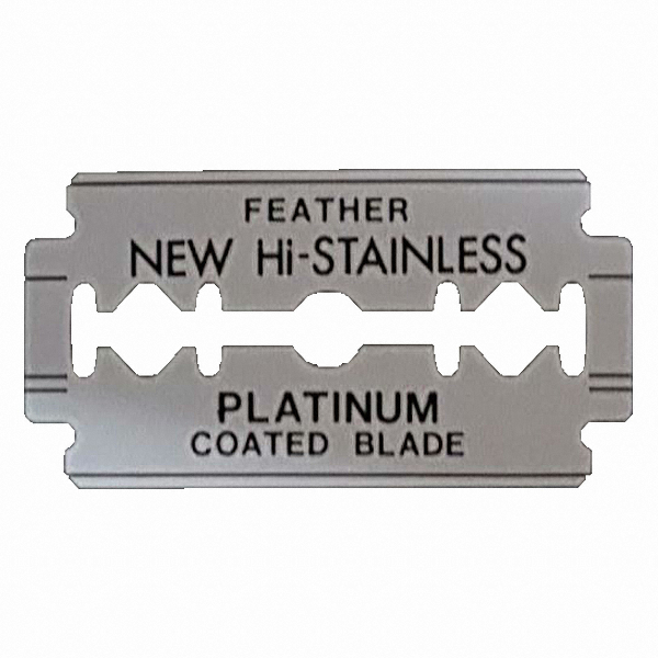 페더  하이 스테인레스 면도날(양날)