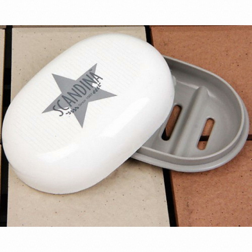 샤바스  스칸디나 뚜껑비누갑_ 스타