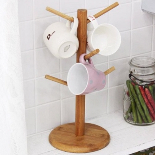 아이엔  대나무 컵걸이