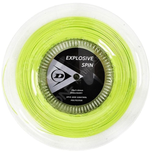 던롭  익스플로시브 스핀 거트 옐로우 1.25mm