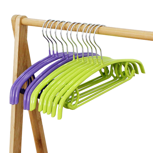 선우랜드  고급 멀티코팅 목마 논슬립 아동옷걸이