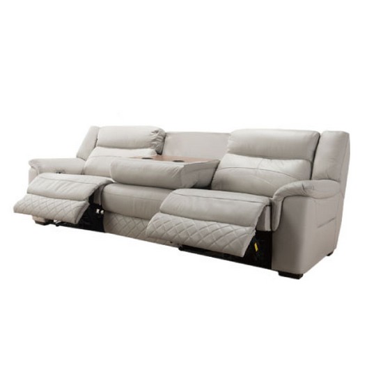 시트앤모어 샌즈 2모터 천연가죽 리클라이너 4인용