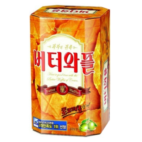 크라운제과  버터와플 135g