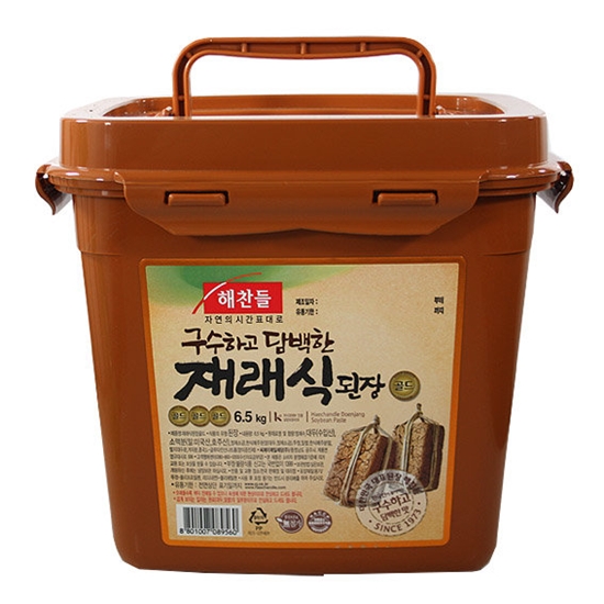 해찬들 재래식 된장 6.5kg