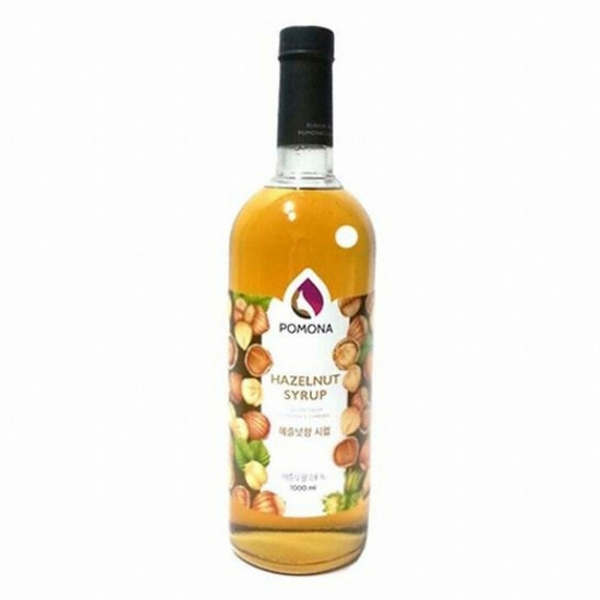 포모나 헤이즐넛 시럽 1L