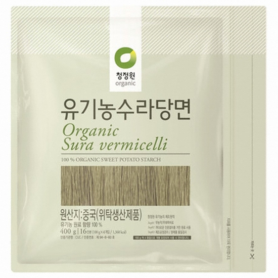 대상 청정원 유기농 수라당면 400g