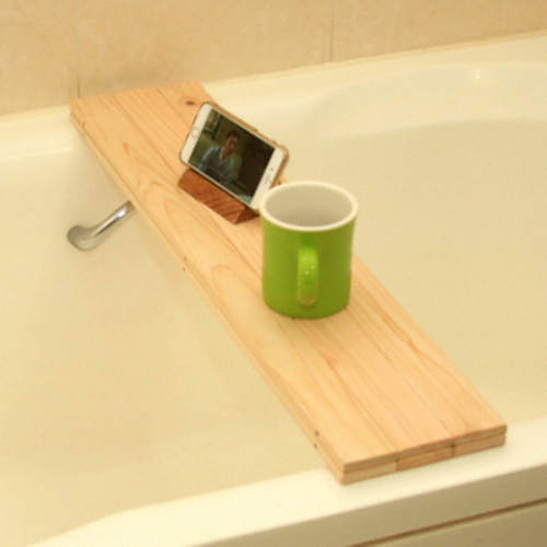 마미  편백나무 욕조트레이 80x30cm