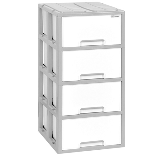 모아시스템즈 그레이트 서랍장 중형 (일체형) 4단