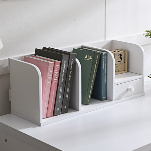 홈퍼니 심플 1단 서랍형 책꽂이