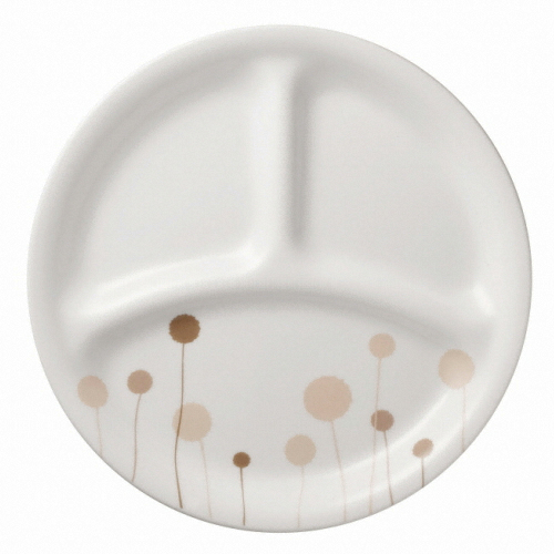 코렐 꽃솜 삼절접시 소