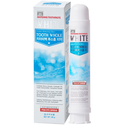 한국보원바이오  투스홀 미백치약 80g