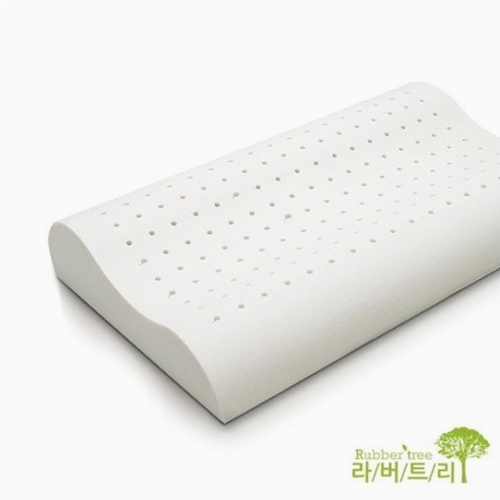 라버트리 천연라텍스 굴곡형 경추베개