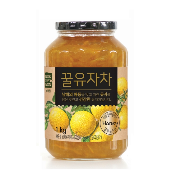 녹차원  꿀유자차 1kg