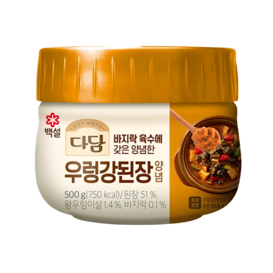 CJ제일제당 다담 우렁 강된장 양념 500g