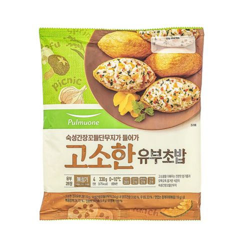 풀무원  고소한 유부초밥 330g