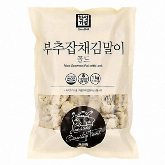 한성기업  부추잡채 김말이 골드 1kg