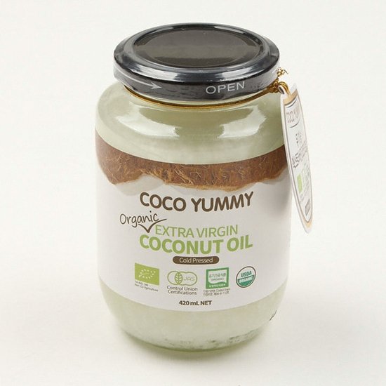 코코야미 유기농 엑스트라버진 코코넛오일 420ml