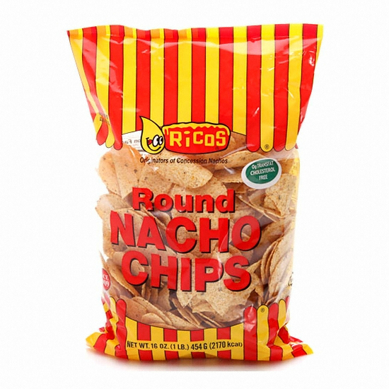 리코스  라운드 나쵸칩 454g