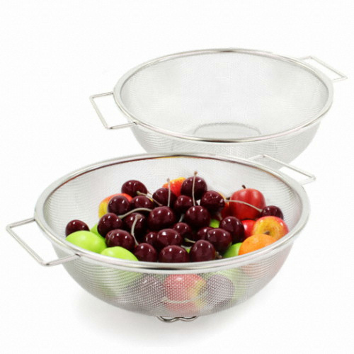 키친아트  스텐 양수바구니 중