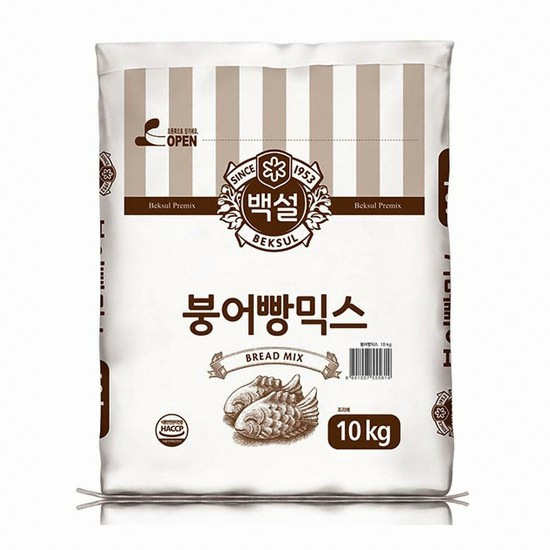 백설 붕어빵믹스 10kg