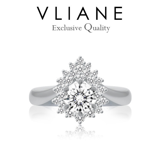 브리앙  18K 라쥬네스 0.5캐럿 다이아몬드 반지