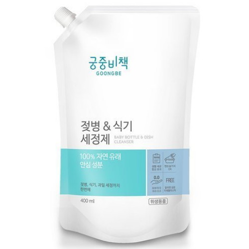 궁중비책 젖병 식기세정제 캡리필 400ml