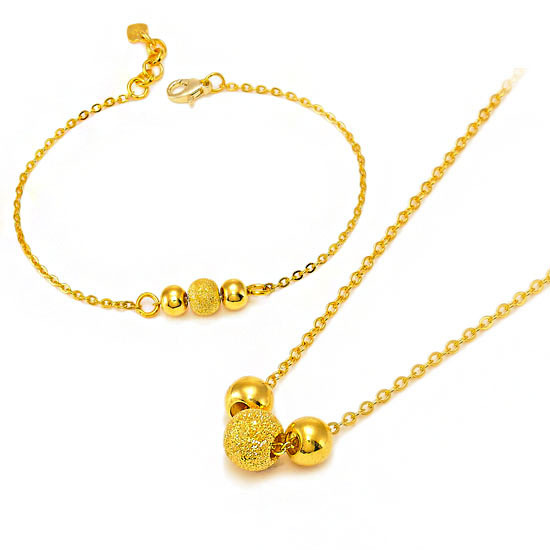 골드리카  순금 골든볼 목걸이 3.75g