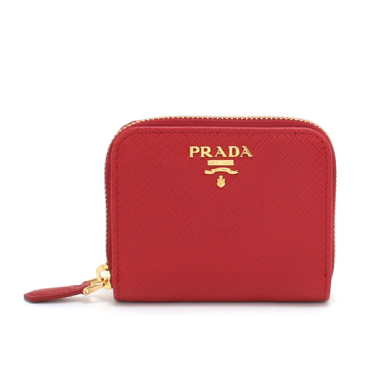 프라다 사피아노 골드로고 지퍼동전지갑_1MM268 QWA F068Z