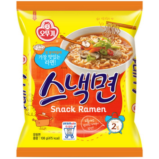 오뚜기  스낵면 108g