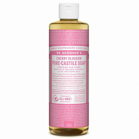 닥터브로너스 체리블라썸 퓨어 캐스틸 솝 475ml