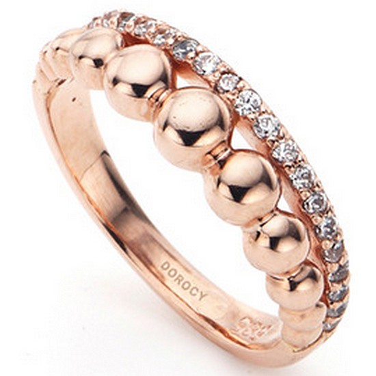 도로시 여성 14K 버블링크 큐링 애끼링