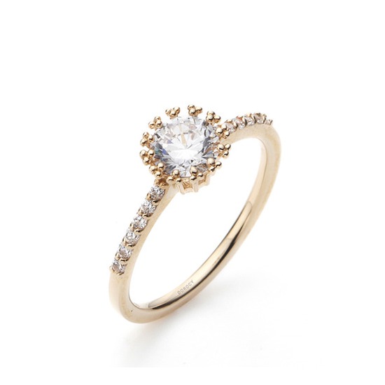 도로시  14K 활짝 원큐 반지