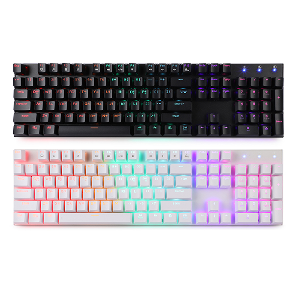 ABKO Hacker K640 축교환 게이밍 기계식 블랙