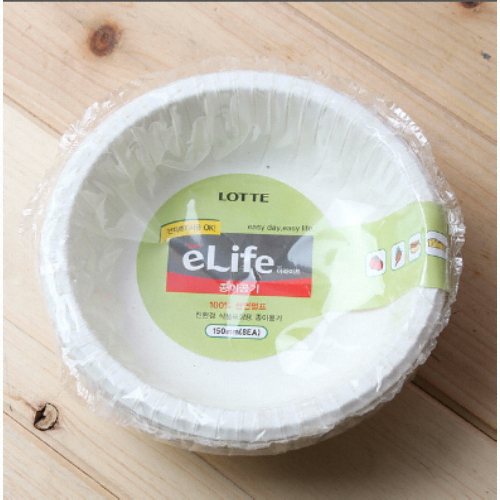 롯데이라이프  종이 공기 15cm