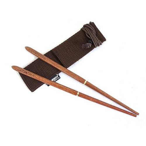 휴몬트  접이식 홍목 젓가락 세트