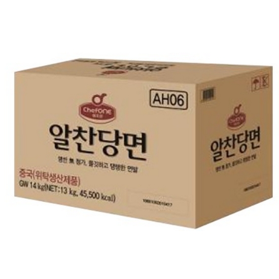 대상 쉐프원 알찬당면 14kg