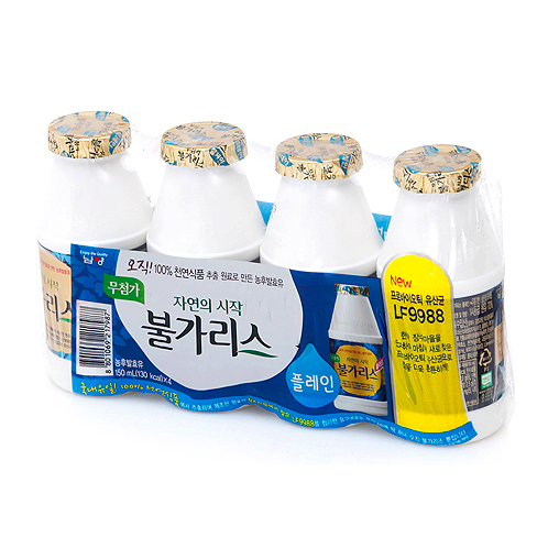  남양유업 불가리스 자연의 시작 플레인 150ml [4개]