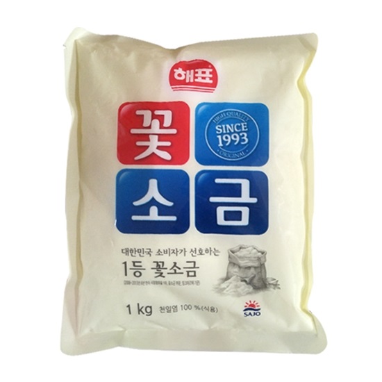 해표 꽃소금 1kg