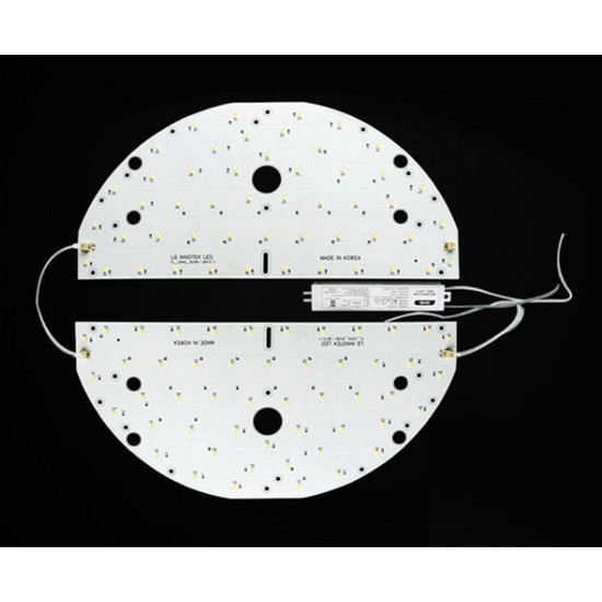 비스코  LG이노텍 LED 원형 방등용 모듈 주광색 50W