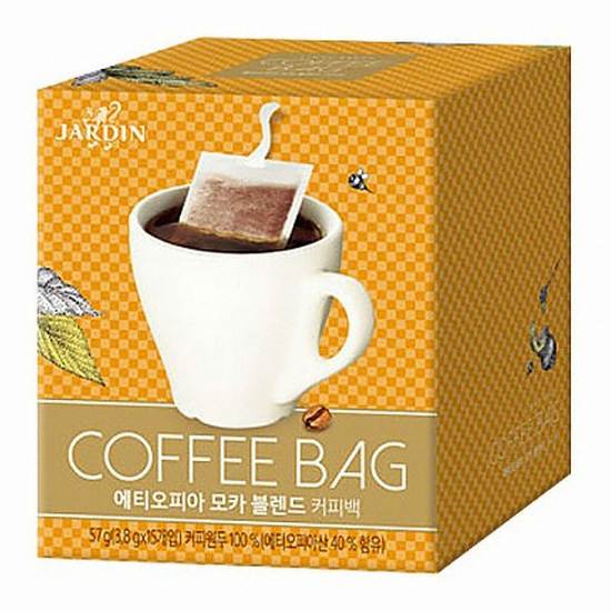 쟈뎅  에티오피아 모카 블랜드 커피백 15티백