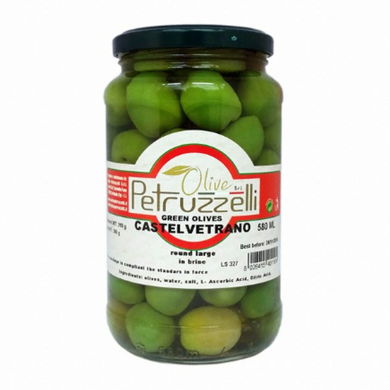 페트루젤리  그린 카스텔베트라노 올리브 290g