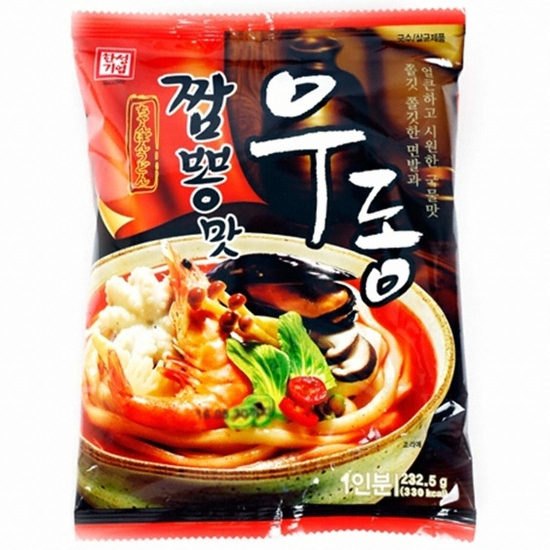한성기업  짬뽕맛우동 232.5g