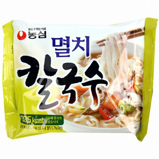 농심  멸치 칼국수 98g