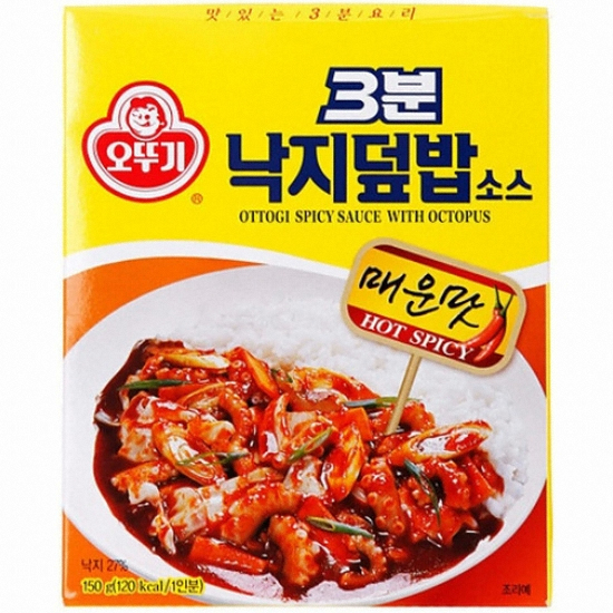 오뚜기  3분 낙지덮밥소스 150g