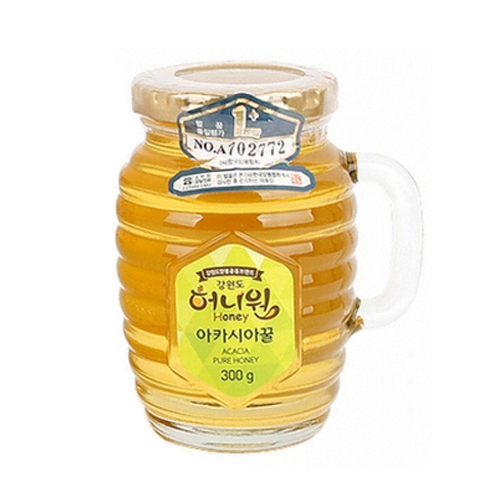 강원허니원영농조합법인 아카시아 벌꿀 핸들컵 300g 3개 - 에누리 가격비교